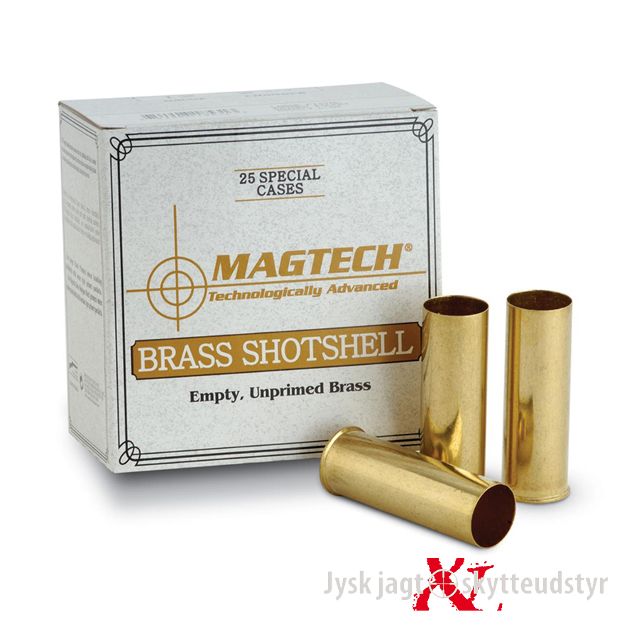 Cal. 12 Brass shotshell - 25Stk Magtech hylstre