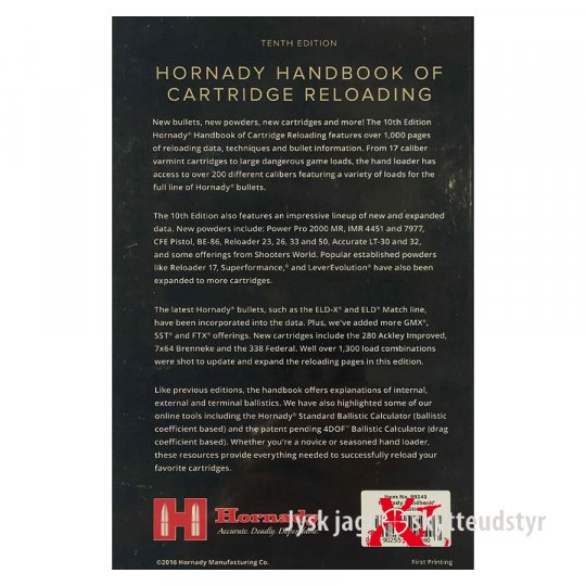 Hornady - Handbook of cartridge reloading