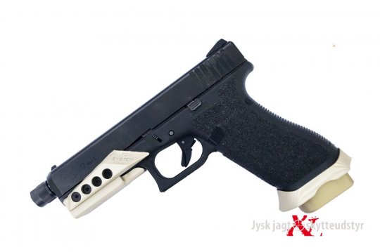 Glock TS Finger Rest right hand shooter - Rød