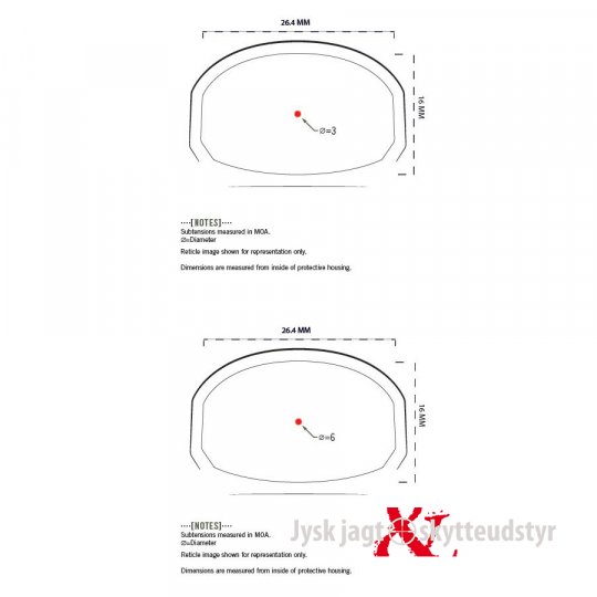 Vortex Venom rødpunktsigte - 3MOA/6MOA