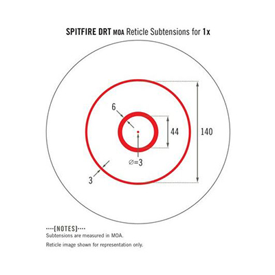 Vortex Spitfire AR rødpunktsigte