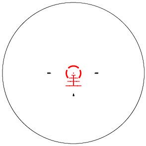 Vortex Strike Eagle 1-8x24 M/AR-BDC 2(MOA) (30MM)