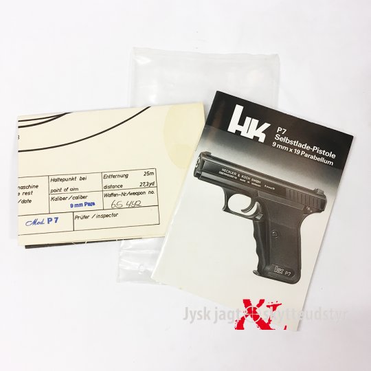 Heckler & Koch P7 - Cal. 9mm
