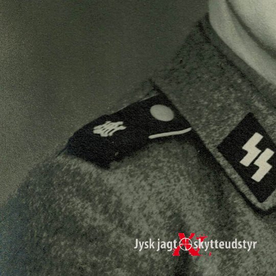 Potrætfoto af Dansk Waffen SS Frivillig (LAH) Reserveret