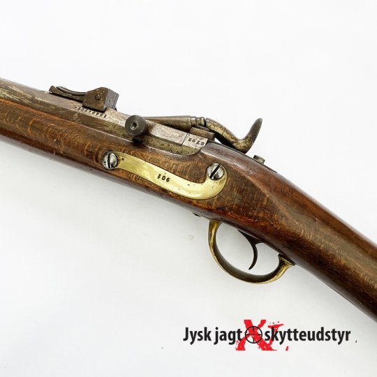 Dansk Bagladerriffel M1848/65 med bajonet