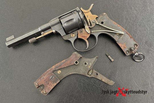 Husqvarna (Nagant) M/1887 + Hylster - Cal. 7,5mm