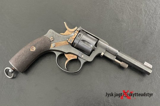 Husqvarna (Nagant) M/1887 + Hylster - Cal. 7,5mm