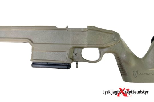 Archangel justerbart skæfte til Mauser 98 - Grøn / Sort