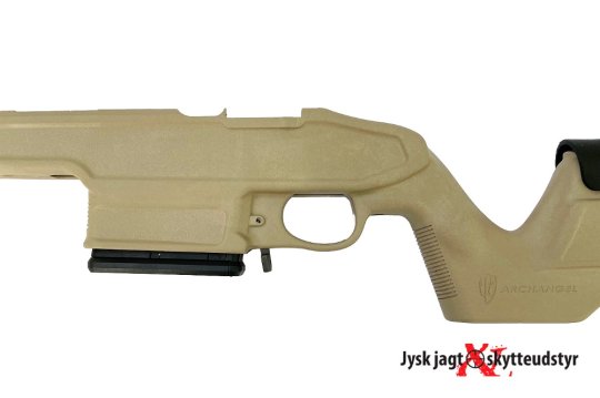 Archangel justerbart skæfte til Mauser 98 - Sand / Sort