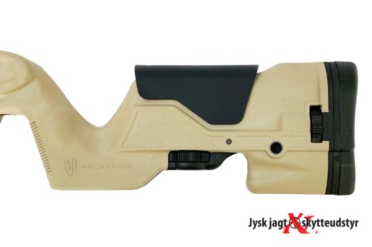 Archangel justerbart skæfte til Mauser 98 - Sand / Sort