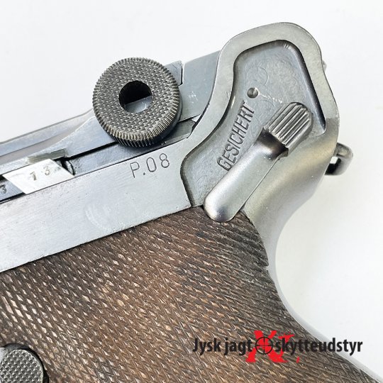 Luger P08  (byf/Mauser) - Cal. 9mm - Reserveret