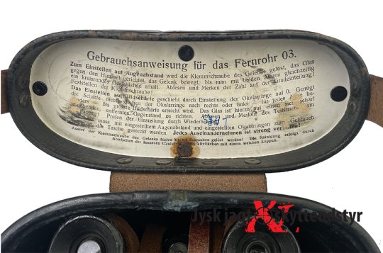 WWI Dienstglas F 03 6x24 - HENSOLDT & SOHNE 
