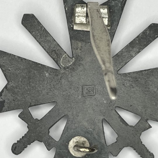 Kriegsverdienstkreuz 1. Klasse mit Schwertern Hst. 3 (Wilhelm Deumer, Lüdenscheid)