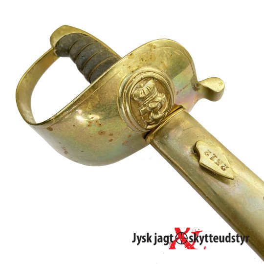 2 Danske skibshuggerter M1882 Monteret på Skjold