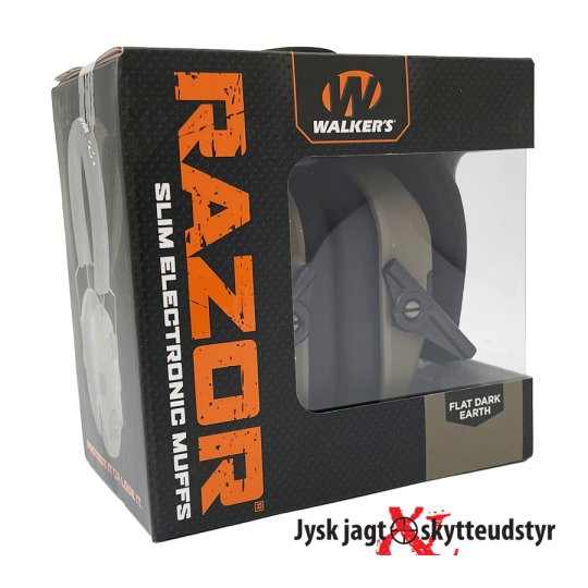 Walker's Razor Slim Elektronisk Høreværn - FDE