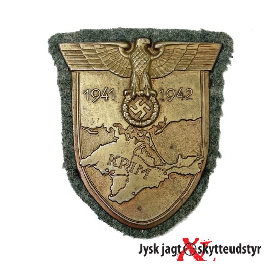 Krimskilt med urkunde - 16. Infanterie Regiment Oldenburg