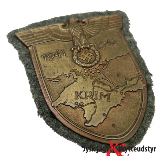 Krimskilt med urkunde - 16. Infanterie Regiment Oldenburg