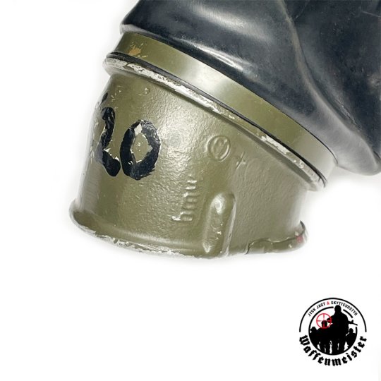 Tysk gasmaske M38 med beholder