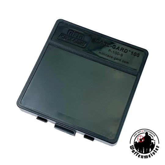 MTM ammunitions box til Cal. 9mm - 32 S&W mm (Sort)