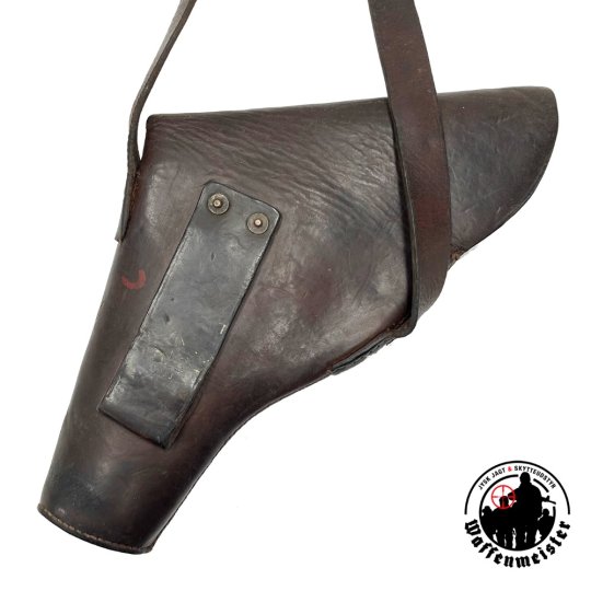 WW2 British 1943 Leather Flare Pistol Holster