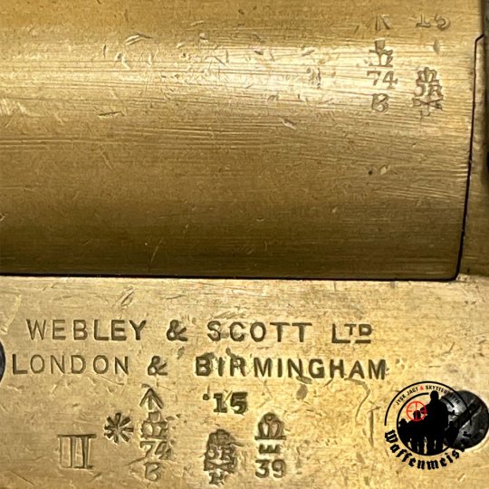 Engelsk signalpistol - Webley & Scott MKIII