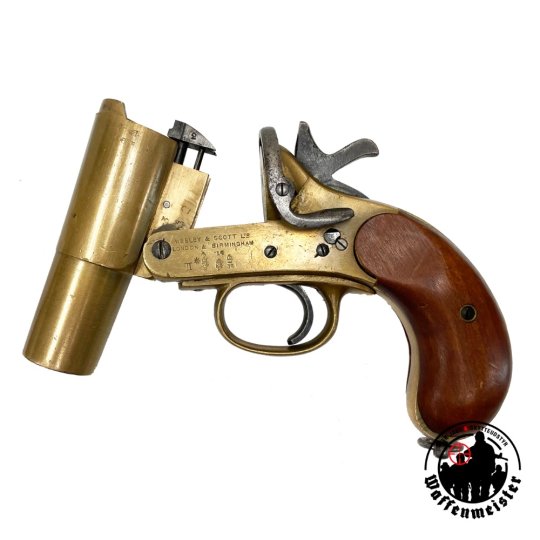 Engelsk signalpistol - Webley & Scott MKIII