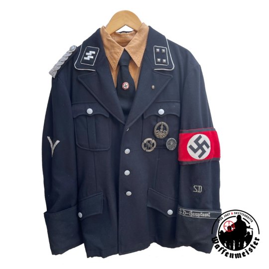SS SD Sturmbannf&uuml;hrer Uniform - Replika