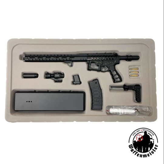 GoatGuns AR15 Skeleton Black