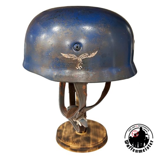 Tysk M38 Fallschirmj&auml;ger hjelm - KOPI