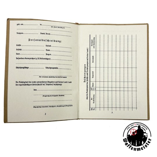 Wehrmacth Soldbuch - KOPI
