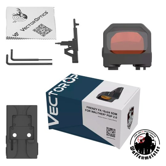 Frenzy FA 16x24 Walther PDP 2.0 Red Dot Sight SDM