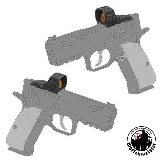 Frenzy FA 20x24 CZ P-10 & Shadow 2 OR Red Dot Sight SDM