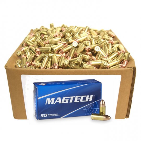 Magtech 9mm 115gr. JHP - 500stk (BULK)