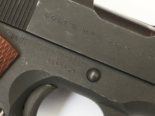 US Colt 1911-A1 Government - Ca. 1944-45