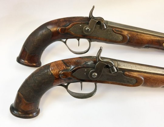 2 Tyske rejsepistoler - Årgang Ca. 1850